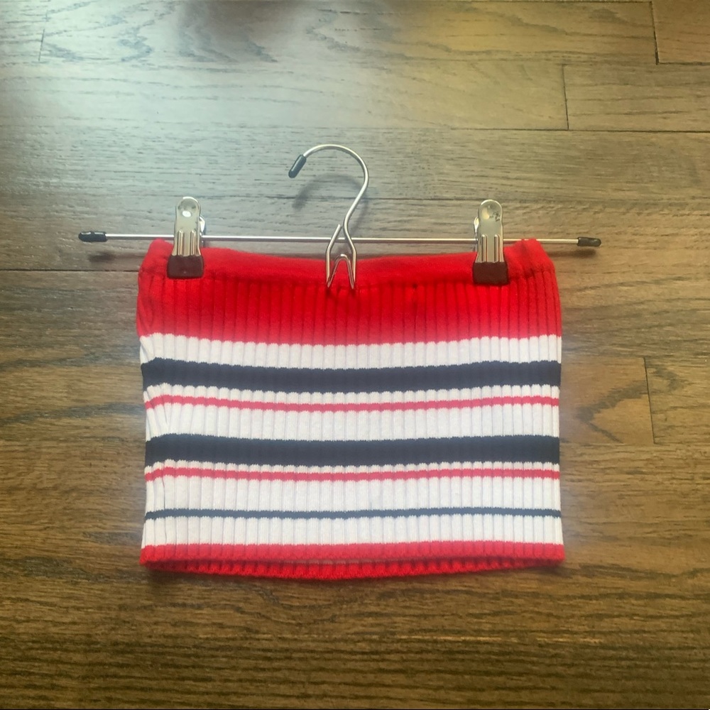 striped bandeau